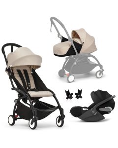 Yoyo³ 6+ buggy +  0+ Newborn color pack + Cloud T i-Size