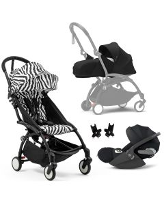 Yoyo³ 6+ buggy +  0+ Newborn color pack + Cloud T Plus i-Size