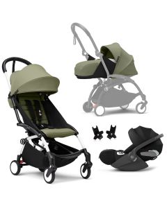 Yoyo³ 6+ buggy +  0+ Newborn color pack + Cloud T i-Size