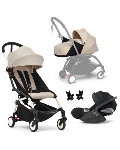 Yoyo³ 6+ buggy +  0+ Newborn color pack + Cloud T Plus i-Size