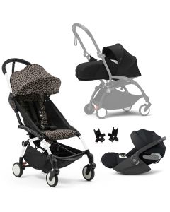 Yoyo³ 6+ buggy +  0+ Newborn color pack + Cloud T Plus i-Size