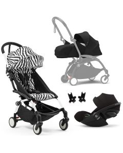 Yoyo³ 6+ Buggy + 0m+ Newborn color pack + Cloud G i-Size