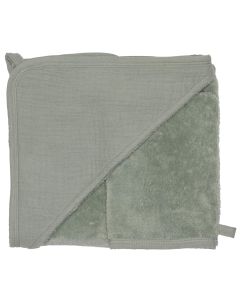 Bamboe badcape + washand