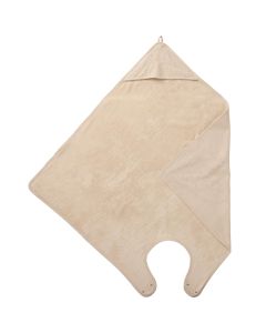 Badcape schort van bamboe - 100x100cm