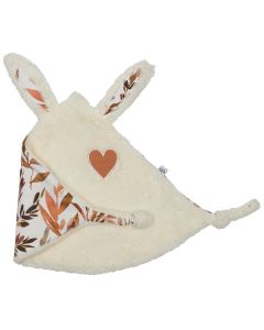 Knuffeldoekje konijn met hartje