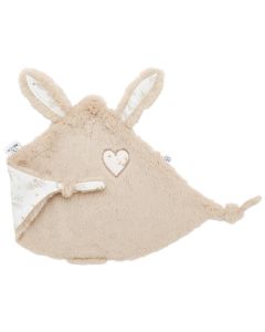 Knuffeldoekje konijn met hartje