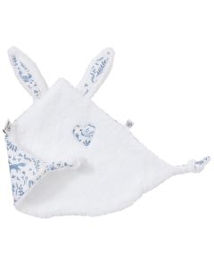 Knuffeldoekje konijn met hartje