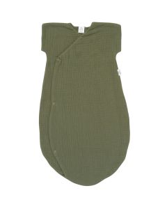 Zomerslaapzak katoenen gaas in kimono-vorm 0-6M - TOG 1.6