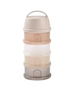 Doseerbox melkpoeder met 4 compartimenten