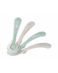 Set van 4 silicone lepels 2de leeftijd