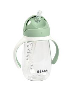 Drinkbeker met rietje tritan 300 ml