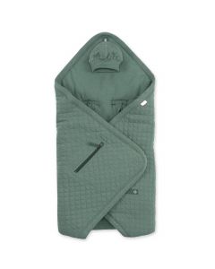 Biside wikkeldeken 0-12m - Pady quilted+ jersey