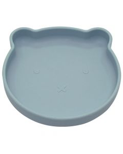 Siliconen bord met zuignap Bear
