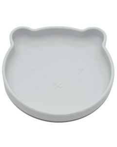 Siliconen bord met zuignap Bear