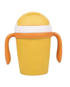 Drinkbeker met rietje 250 ml