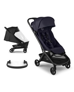 Butterfly 2 kinderwagen + bumperbar + regenhoes