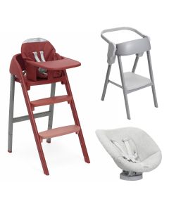 Crescendo Up eetstoel + Pasgeboren set + Kit observatietoren