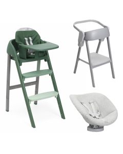 Crescendo Up eetstoel + Pasgeboren set + Kit observatietoren