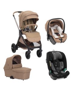 Trio Bellagio 2 + Flexi reiswieg + First Seat Recline + Fullseat 360 i-Size