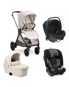Trio Bellagio 2 + Flexi reiswieg + Kory Essential + Fullseat 360 i-Size