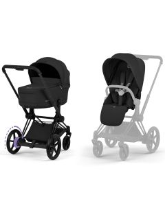Duo e-Priam 3 + plooibare reiswieg