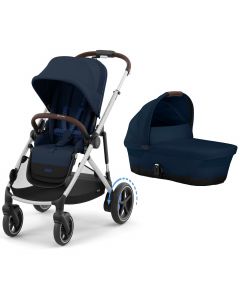 Duo e-Gazelle S kinderwagen + reiswieg