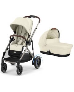 Duo e-Gazelle S kinderwagen + reiswieg