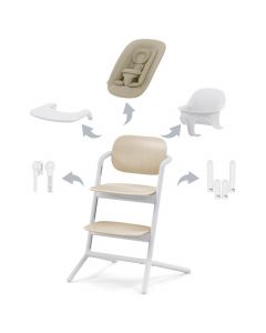 Lemo 2 kinderstoel 4-in-1 set