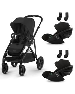 Gazelle S 2 kinderwagen + 2 Cloud G3 i-Size autostoelen