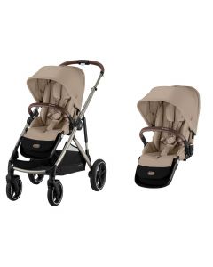 Gazelle S 2 kinderwagen + tweede zitje