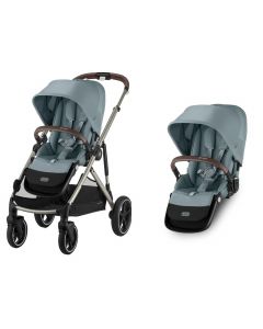 Gazelle S 2 kinderwagen + tweede zitje