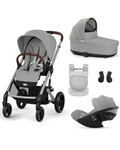 Trio Balios S Lux 3 + S Lux reiswieg + Cloud G i-Size + Amya draagzak