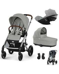 Trio Balios S Lux 3 + S Lux reiswieg + Cloud G3 i-Size + kinderwagen regenhoes
