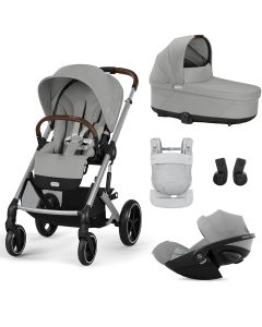 Trio Balios S Lux 3 + S Lux reiswieg + Cloud G3 i-Size + Amya draagzak