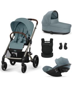 Trio Balios S Lux 3 + S Lux reiswieg + Cloud G i-Size + Amya draagzak