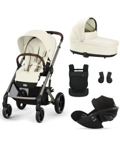Trio Balios S Lux 3 + S Lux reiswieg + Cloud G i-Size + Amya draagzak
