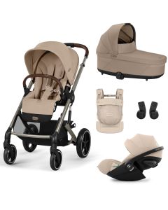 Trio Balios S Lux 3 + S Lux reiswieg + Cloud G3 i-Size + Amya draagzak
