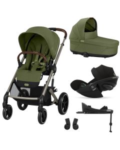 Trio Balios S Lux 3 + S Lux reiswieg + Cloud G i-Size + G Base