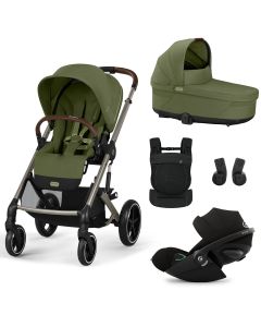 Trio Balios S Lux 3 + S Lux reiswieg + Cloud G3 i-Size + Amya draagzak