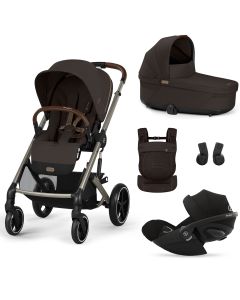 Trio Balios S Lux 3 + S Lux reiswieg + Cloud G i-Size + Amya draagzak