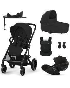 Trio Balios S Lux 3 + S Lux reiswieg + Cloud G i-Size + G Base + Amya draagzak