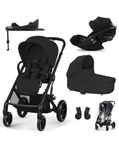 Trio Balios S Lux 3 + S Lux reiswieg + Cloud G3 i-Size + G3 Base + kinderwagen regenhoes