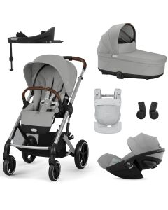 Trio Balios S Lux 3 + S Lux reiswieg + Cloud G3 i-Size + G3 Base + Amya draagzak