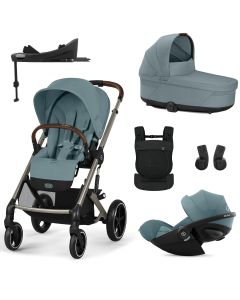 Trio Balios S Lux 3 + S Lux reiswieg + Cloud G3 i-Size + G3 Base + Amya draagzak