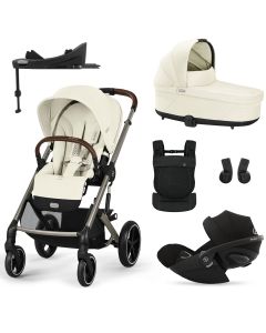 Trio Balios S Lux 3 + S Lux reiswieg + Cloud G i-Size + G Base + Amya draagzak