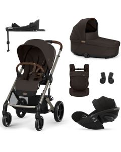 Trio Balios S Lux 3 + S Lux reiswieg + Cloud G i-Size + G Base + Amya draagzak