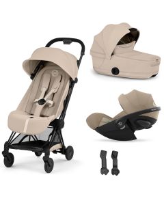 Trio Coya 2 + plooibare reiswieg + Cloud G i-Size