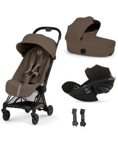 Trio Coya 2 + plooibare reiswieg + Cloud G i-Size