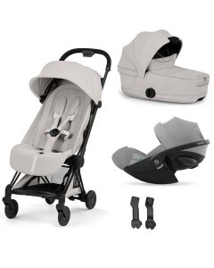 Trio Coya 2 + plooibare reiswieg + Cloud G i-Size