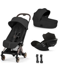 Trio Coya 2 + plooibare reiswieg + Cloud G i-Size